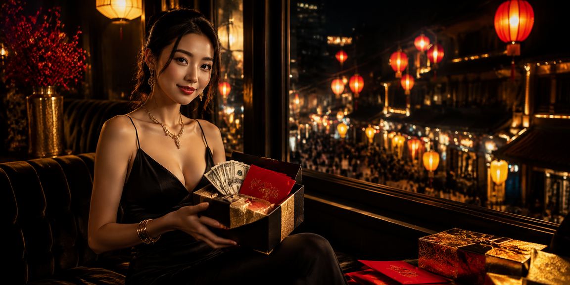 Không khí lễ hội Tết tại Hà Nội với bao lì xì đỏ và giao dịch tài chính may mắn đầu năm